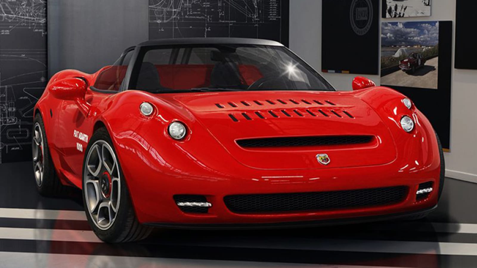 Abarth SP 1000 factory restomod entering very limited
